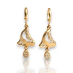 Premium Gold Plated Drop Earrings